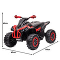 Kahuna GTS99 50W Electric Quad Bike Kids Red Ride On ATV Toy