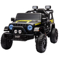 Kahuna S619 Kids Electric Ride On Car Black 12V 2 Seater