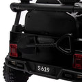 Kahuna S619 Kids Electric Ride On Car Black 12V 2 Seater