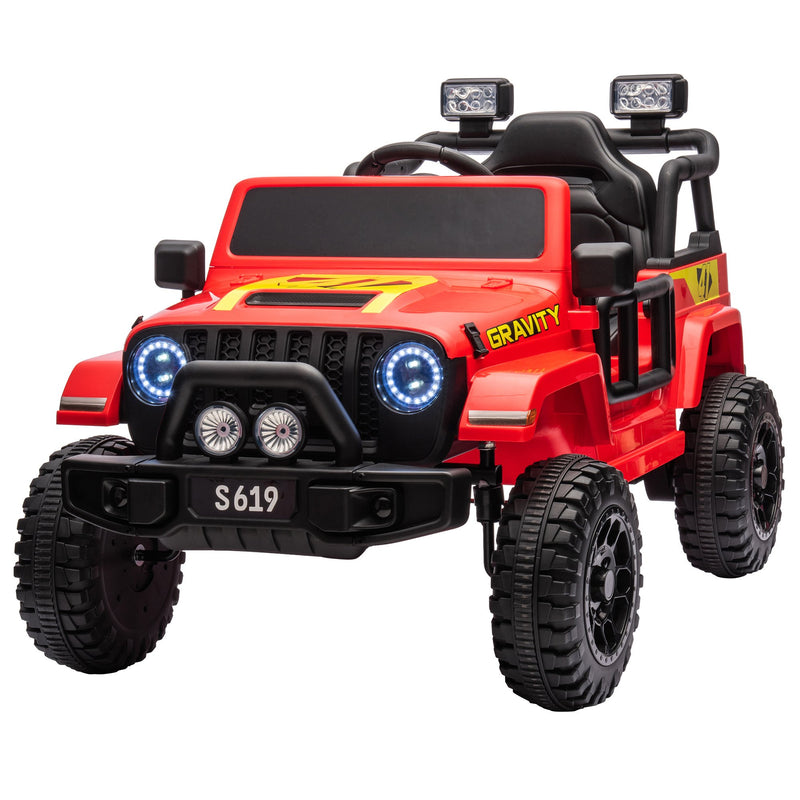 Kahuna S619 Red Electric Ride On Car Kids 12V Battery Powered