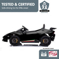 Kahuna Lamborghini Performante Kids Electric Ride On Car Black