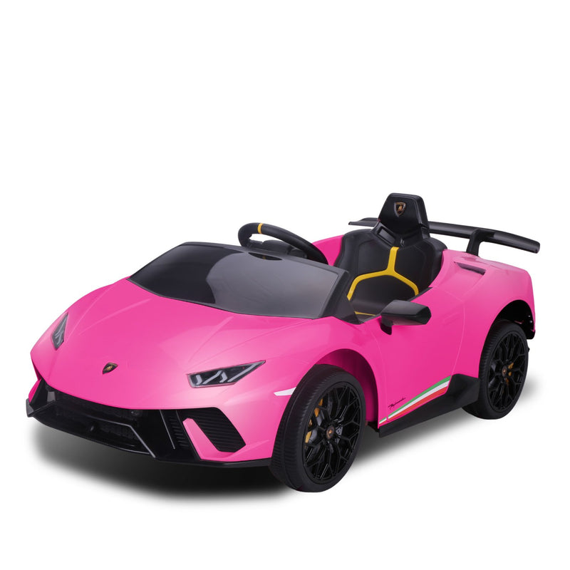 Kahuna Lamborghini Performante Kids Electric Ride On Car Pink