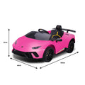 Kahuna Lamborghini Performante Kids Electric Ride On Car Pink