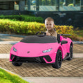 Kahuna Lamborghini Performante Kids Electric Ride On Car Pink