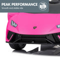 Kahuna Lamborghini Performante Kids Electric Ride On Car Pink