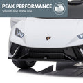 Kahuna Lamborghini Kids Electric Ride On Car Remote Control White