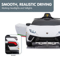 Kahuna Lamborghini Kids Electric Ride On Car Remote Control White