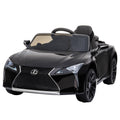 Kahuna Lexus LC 500 Kids Electric Ride On Car Black 12V