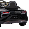 Kahuna Lexus LC 500 Kids Electric Ride On Car Black 12V
