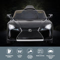 Kahuna Lexus LC 500 Kids Electric Ride On Car Black 12V