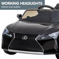 Kahuna Lexus LC 500 Kids Electric Ride On Car Black 12V