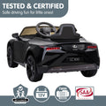 Kahuna Lexus LC 500 Kids Electric Ride On Car Black 12V