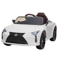 Kahuna Lexus LC500 Kids Electric Ride On Car White