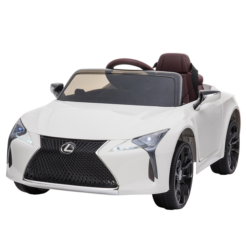 Kahuna Lexus LC500 Kids Electric Ride On Car White