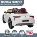 Kahuna Lexus LC500 Kids Electric Ride On Car White