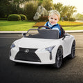 Kahuna Lexus LC500 Kids Electric Ride On Car White