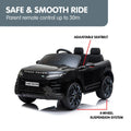 Kahuna Land Rover Electric Ride On Car Kids Remote Control Black