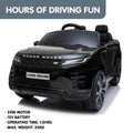 Kahuna Land Rover Electric Ride On Car Kids Remote Control Black