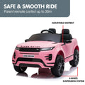 Kahuna Land Rover Licensed Kids Electric Ride On Car Remote Control - Pink