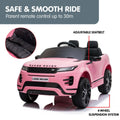 Kahuna Land Rover Electric Ride On Car Remote Control Pink