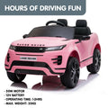 Kahuna Land Rover Electric Ride On Car Remote Control Pink