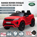 Kahuna Land Rover Kids Electric Ride On Car Remote Control Red