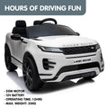 Kahuna Land Rover Kids Electric Ride On Car Remote Control White