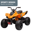 Kahuna McLaren Kids Electric Quad Bike 35W Orange Ride On Toy