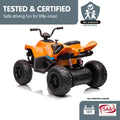 Kahuna McLaren Kids Electric Quad Bike 35W Orange Ride On Toy
