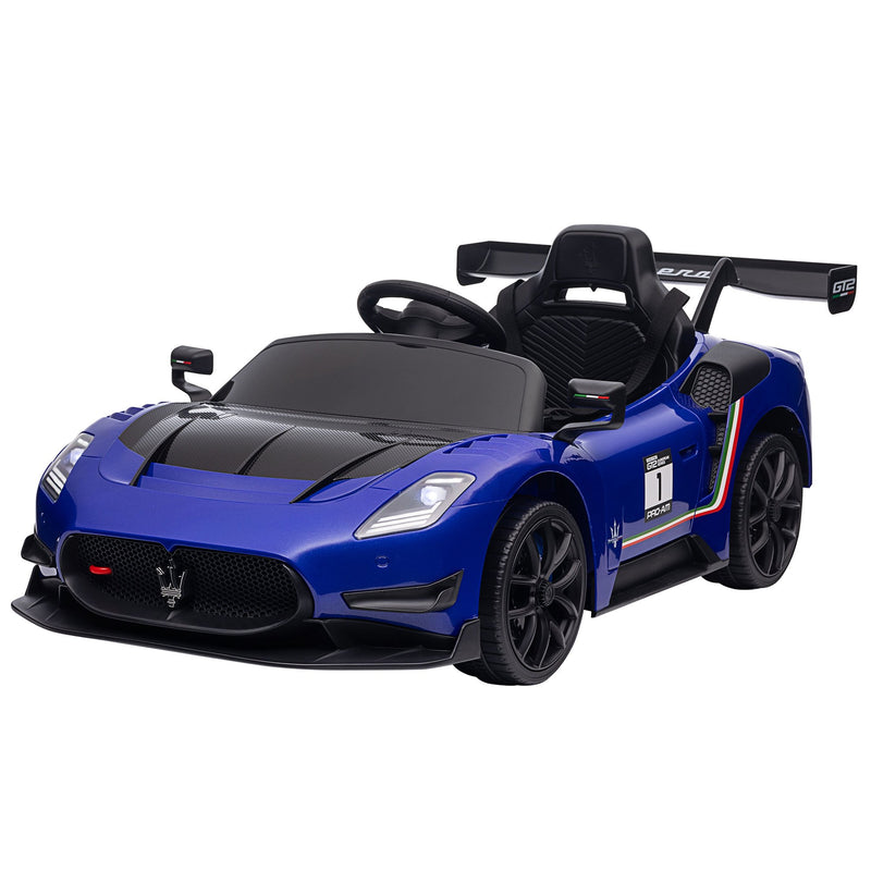 Kahuna Maserati MC20 GT2 Kids Ride On Car Blue 12V Electric