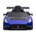 Kahuna Maserati MC20 GT2 Kids Ride On Car Blue 12V Electric