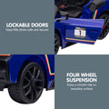 Kahuna Maserati MC20 GT2 Kids Ride On Car Blue 12V Electric