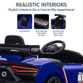 Kahuna Maserati MC20 GT2 Kids Ride On Car Blue 12V Electric