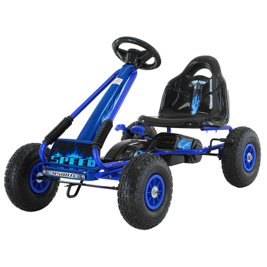 Kahuna Kids Pedal Go Kart Blue G95 Ride On Car