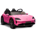 Kahuna Porsche Taycan 90W Kids Electric Ride On Car 2 Seater Remote