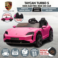 Kahuna Porsche Taycan 90W Kids Electric Ride On Car 2 Seater Remote