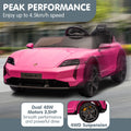 Kahuna Porsche Taycan 90W Kids Electric Ride On Car 2 Seater Remote