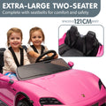 Kahuna Porsche Taycan 90W Kids Electric Ride On Car 2 Seater Remote