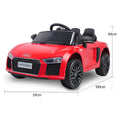 Kahuna R8 Spyder Audi Kids Electric Ride On Car Red 12V