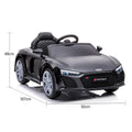 Kahuna Audi Sport Kids Electric Ride On Car Remote Control Black