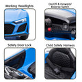 Kahuna Audi Sport Kids Electric Ride On Car Remote Control Blue