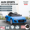 Kahuna Audi Sport Kids Electric Ride On Car Remote Control Blue