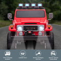 Kahuna Toyota FJ-40 Electric Kids Ride On Car Red 12V