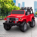 Kahuna Toyota FJ-40 Electric Kids Ride On Car Red 12V