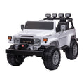 Kahuna Toyota FJ-40 Kids Ride On Car 80W White Electric