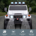 Kahuna Toyota FJ-40 Kids Ride On Car 80W White Electric