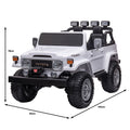 Kahuna Toyota FJ-40 Kids Ride On Car 80W White Electric