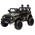 Kahuna Toyota FJ Cruiser Kids Electric Ride On Car Green
