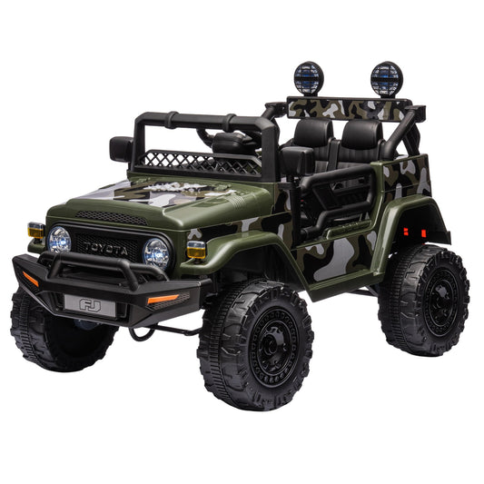 Kahuna Toyota FJ Cruiser Kids Electric Ride On Car Green