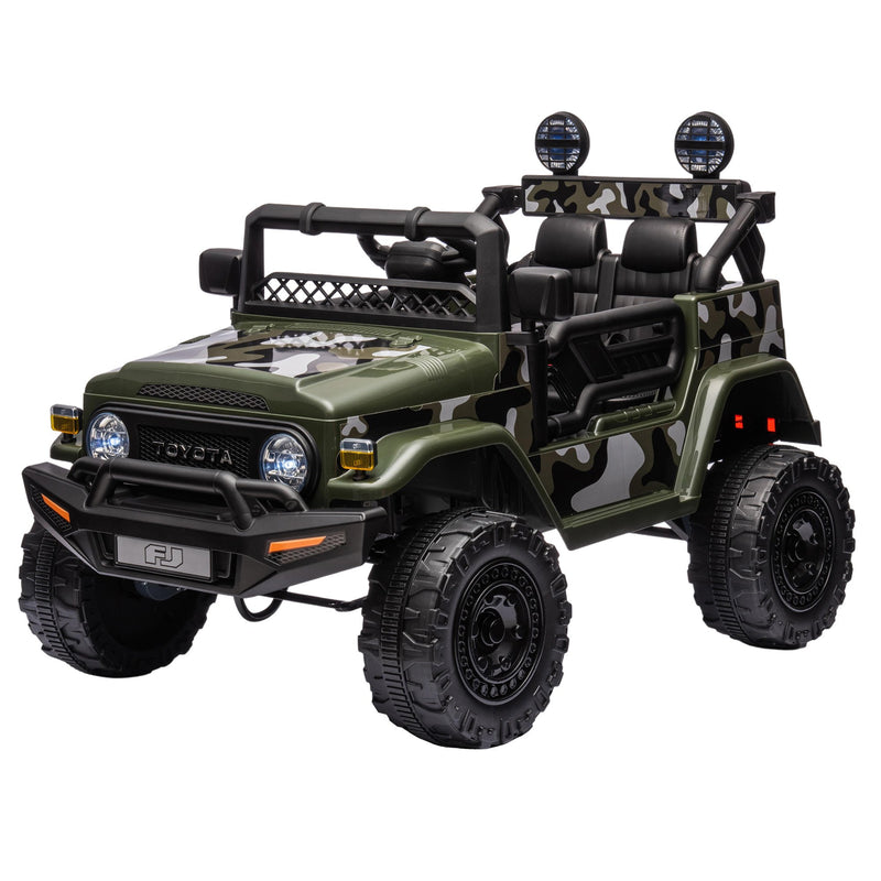 Kahuna Toyota FJ Cruiser Kids Electric Ride On Car Green